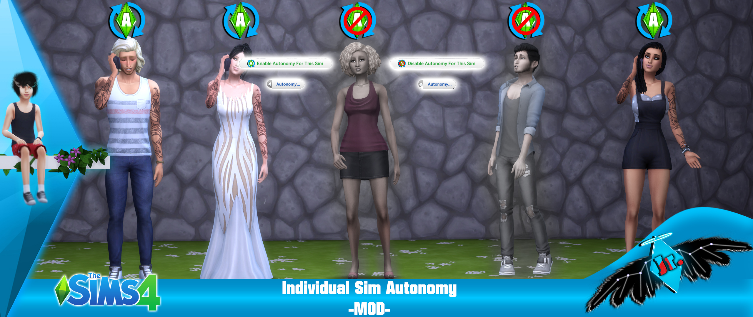 Sims 4 Autonomy Mods - bathloced